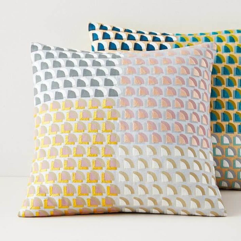 West Elm Avant Garde 18” x 18” Throw Pillow Cover
